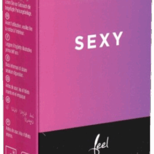 Feel «Sexy» smooth condoms with soft dots 12 pcs