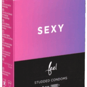 Feel «Sexy» smooth condoms with soft dots 3 pcs