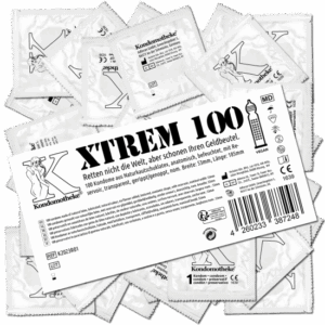 Kondomotheke XTREM: 100 extremely stimulating condoms