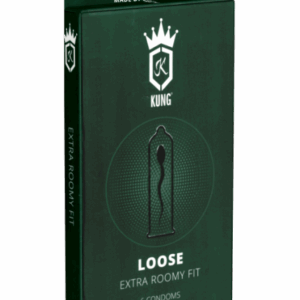 Kung Single: Loose, 6 very large condoms