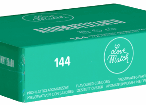 Love Match Bulk-Pack: Aromatizzato, 144 colourful condoms