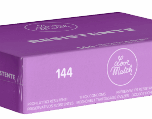 Love Match Bulk-Pack: Resistente, 144 stronger condoms