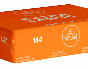 Love Match Bulk-Pack: Extra Large, 144 extra wide condoms