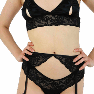 Podväzkový komplet Carmen, L–XL