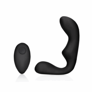 Vibrátor na prostatu s diaľkovým ovládaním - Čierny