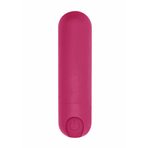 10 rýchlostní dobíjací mini vibrátor - Ružový