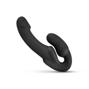 Morgan samodržiace pripínacie dildo - 22 cm - Čierne