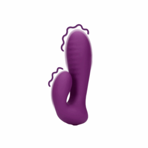 Ultra jemný silikónový G-bod vibrátor - Orchideová purpurová