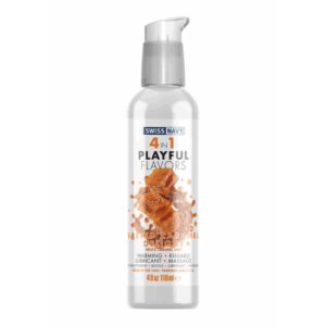 Lubrikant 4 v 1 s príchuťou Slaný karamel - 118 ml
