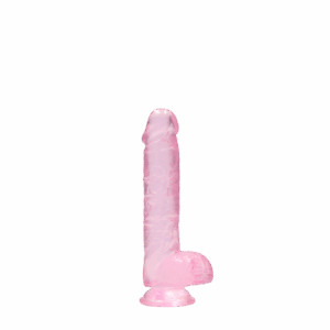 Realistické dildo s varlatami - 6/15 cm