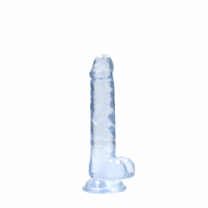Realistické dildo s varlatami - 7/17 cm