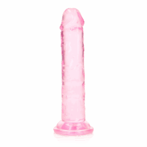 Rovný realistický dildo s prísavkou - 6'' / 14,5