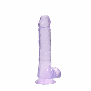 Realistické dildo s varlatami - 21 cm