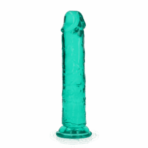 Rovný realistický dildo s prísavkou - 7'' / 18