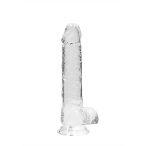 Realistické dildo s varlatami - 21 cm