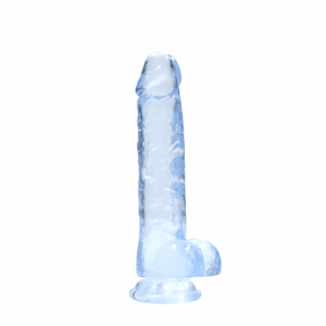 Realistické dildo s semenníkmi - 8/21 cm