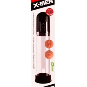 Elektrická pumpa na penis X-MEN čierna