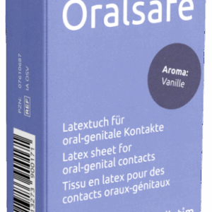 Oral Safe Single: Vanille, 8 latex-sheets