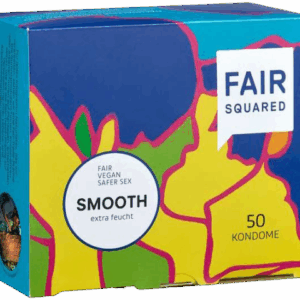 Fair Squared Maxi-Pack: Smooth, 50 Fair Trade condoms