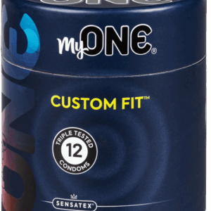 MyOne Single: Custom Fit, size 55E, 12 condoms