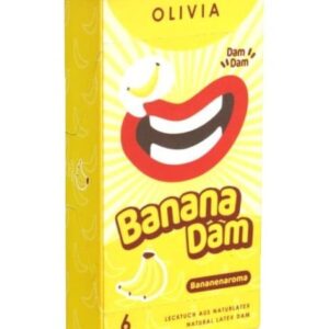 Olivia Dams: Banana, 6 yellow latex sheets