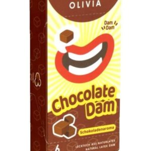 Olivia Dams: Chocolate, 6 brown latex sheets