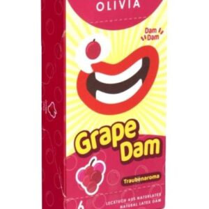 Olivia Dams: Grape, 6 purple latex sheets