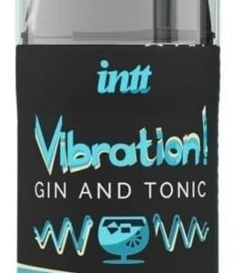 Vibračný gél s príchuťou gin a tonic v airless fľaštičke 15 ml + krabička