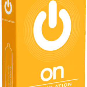 On) Single: Stimulation, 3 dotted condoms