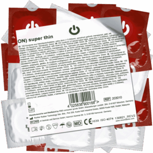 On) Bulk-Pack: Super Thin, 100 thin condoms