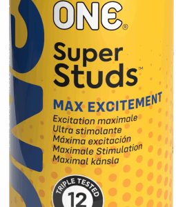 ONE Super Studs, 12 dotted condoms