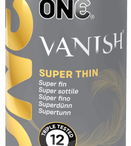 ONE Vanish Superthin, 12 thin condoms