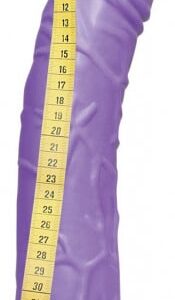 Gélový vibrátor XXL Violet (36 cm)