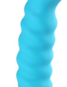 MAIA Kendall Silicone Dildo in Neon Blue
