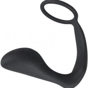 Análny kolík s erekčným krúžkom Ring & Plug (9,7 cm)