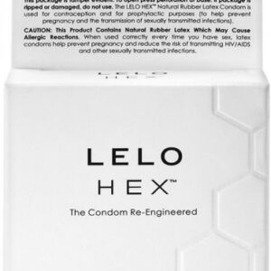 LELO Hex Original – klasické kondómy (3 ks)