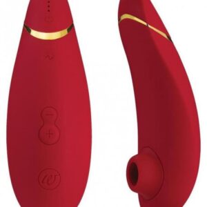 Womanizer Premium II tlakový vibrátor, červený