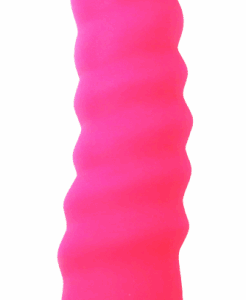 Silikónové dildo s prísavkou Hot Pink (18 cm)