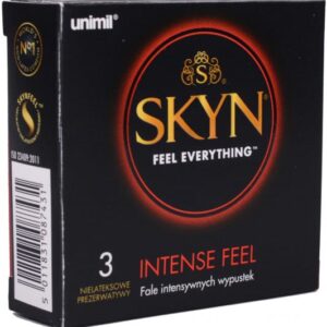 SKYN Intense Feel – bezlatexové kondómy (3 ks)