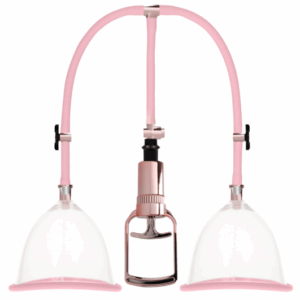 Vákuová pumpa na prsia Rose Gold, M